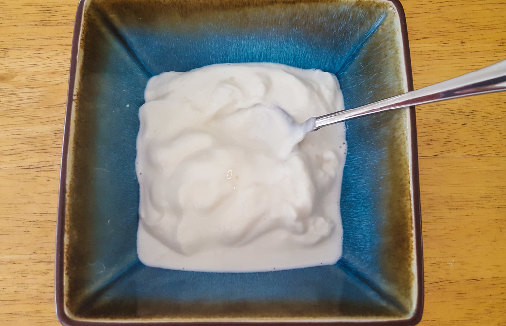 Greek yogurt is your base for a healthy breakfast.